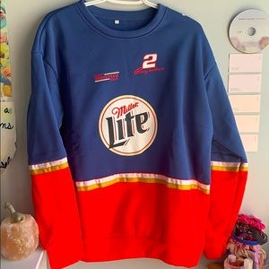miller LITE crewneck